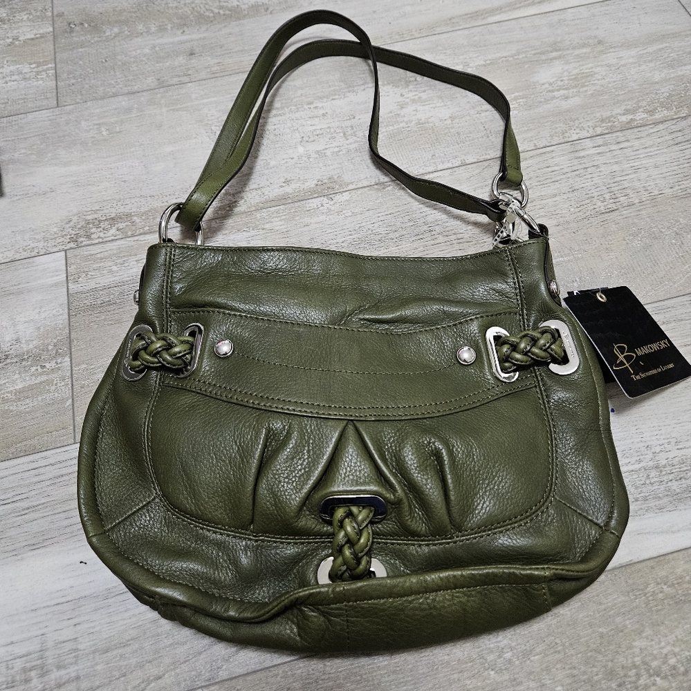 B.MAKOWSKY Genuine leather Claremont X-body